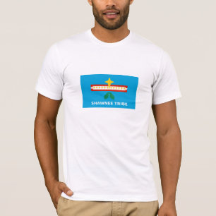 T-shirt Drapeau de la tribu de Shawnee de l'Oklahoma