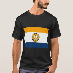 T-shirt Drapeau de la ville de San José (Californie)