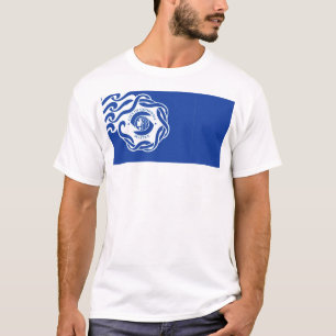 T-shirt Drapeau de la ville de Seattle
