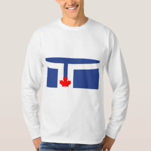 T-shirt Drapeau de la ville de Toronto (Canada)