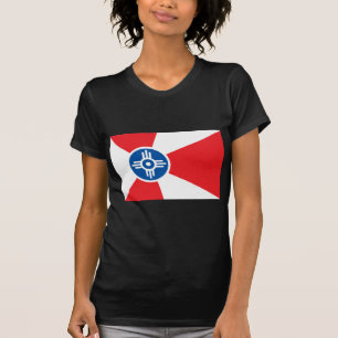 T-shirt Drapeau de la ville de Wichita