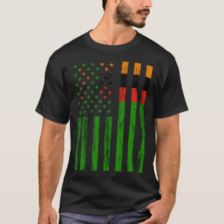 T-shirt Drapeau de la Zambie Amérique États-Unis C'est dan