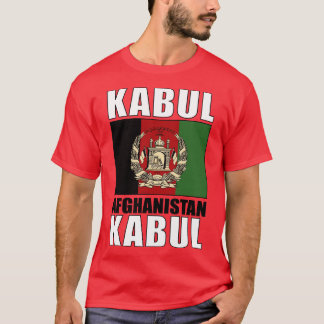 T-shirt Drapeau de l'Afghanistan