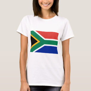 T-shirt Drapeau de l'Afrique du Sud