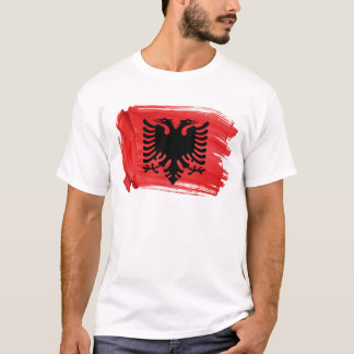 T-shirt Drapeau de l'Albanie