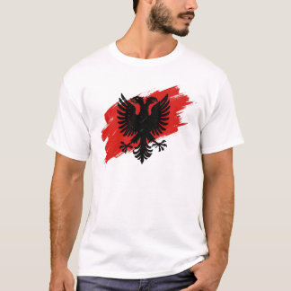 T-shirt Drapeau de l'Albanie