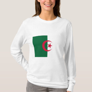 T-shirt Drapeau de l'Algérie