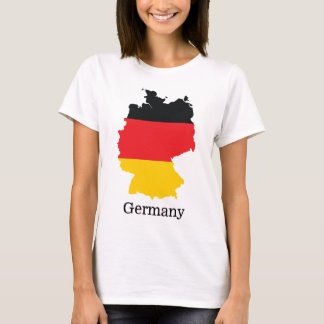 T-shirt Drapeau de l'Allemagne dans un design de souvenir