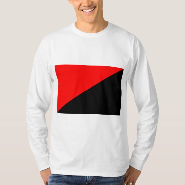 T-shirt Drapeau de l'anarchisme (Devant)
