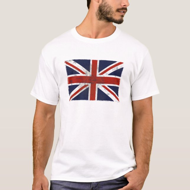 T-SHIRT DRAPEAU DE L'ANGLETERRE (Devant)