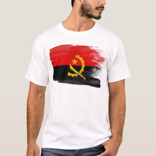 T-shirt Drapeau de l'Angola