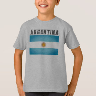 T-shirt Drapeau de l'Argentine