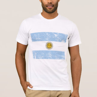 T-shirt Drapeau de l'Argentine