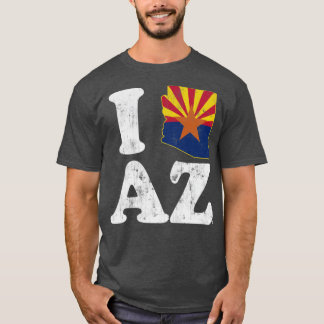 T-shirt Drapeau de l'Arizona