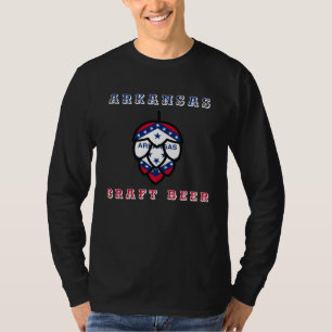 T-shirt Drapeau de l'Arkansas