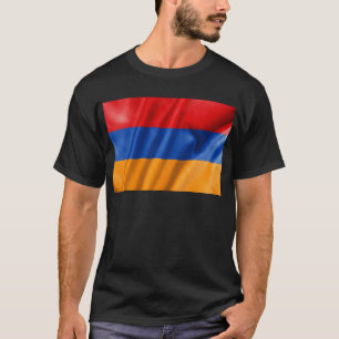T-shirt Drapeau de l'Arménie