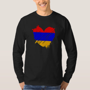 T-shirt Drapeau de l'Arménie Je l'aime C'est dans mon ADN
