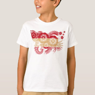 T-shirt Drapeau de l'Autriche