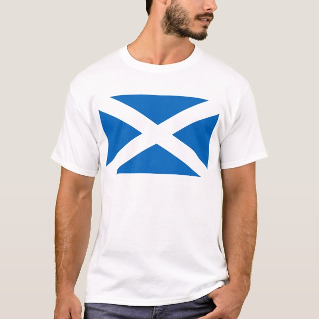 T-shirt Drapeau de l'Ecosse - Bratach na h-Alba (Devant)
