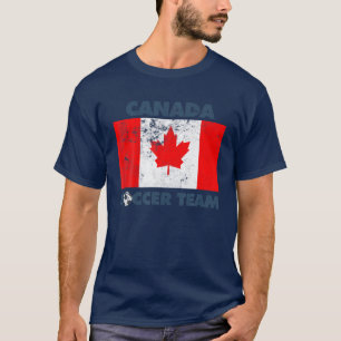 T-shirt Drapeau de l'équipe de football du Canada 2022 Sup