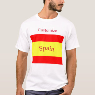 T-shirt Drapeau de l'Espagne Thunder_Cove