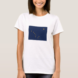 T-shirt Drapeau de l'État d'Alaska