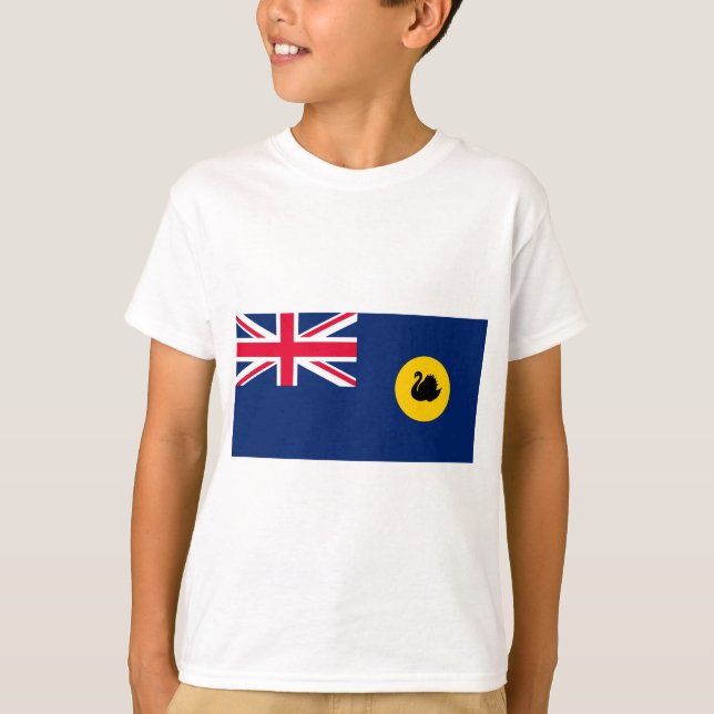 T-shirt Drapeau de l'État d'Australie-Occidentale (Devant)