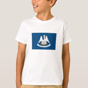 T-shirt Drapeau de l'État de Louisiane