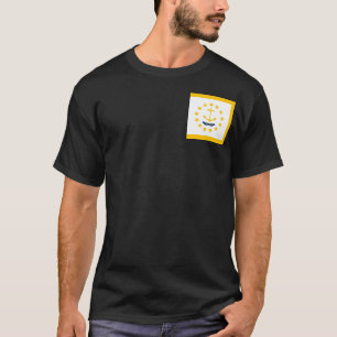 T-shirt Drapeau de l'État de Rhode Island