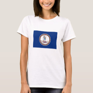 T-shirt Drapeau de l'État de Virginie