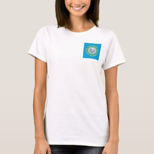 T-shirt Drapeau de l'État du Dakota du Sud