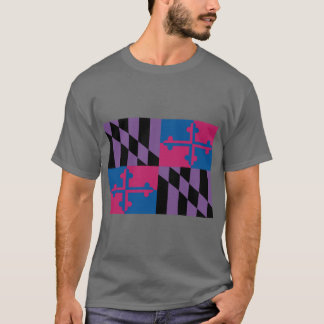 T-shirt Drapeau de l'État du Maryland