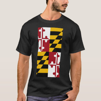 T-shirt Drapeau de l'État du Maryland
