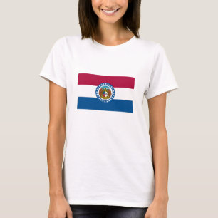 T-shirt Drapeau de l'État du Missouri