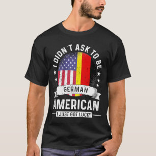 T-shirt Drapeau de l'Humour du patriote américain allemand
