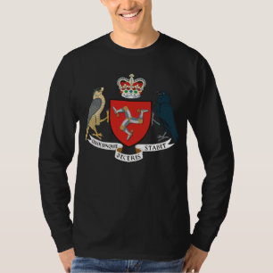 T-shirt Drapeau de l'île de Man Emblème Manx Brattagh Va