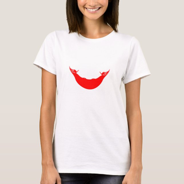 T-shirt Drapeau de l'île de Pâques (Devant)
