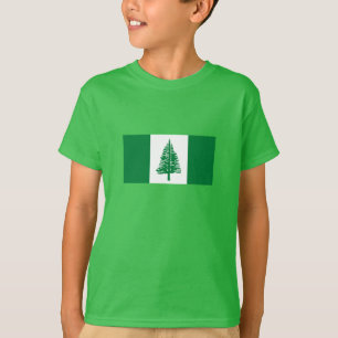 T-shirt Drapeau de l'île Norfolk