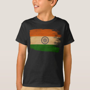 T-shirt Drapeau de l'Inde