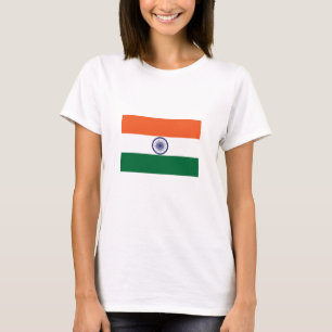 T-shirt Drapeau de l'Inde