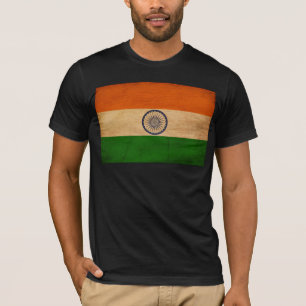 T-shirt Drapeau de l'Inde