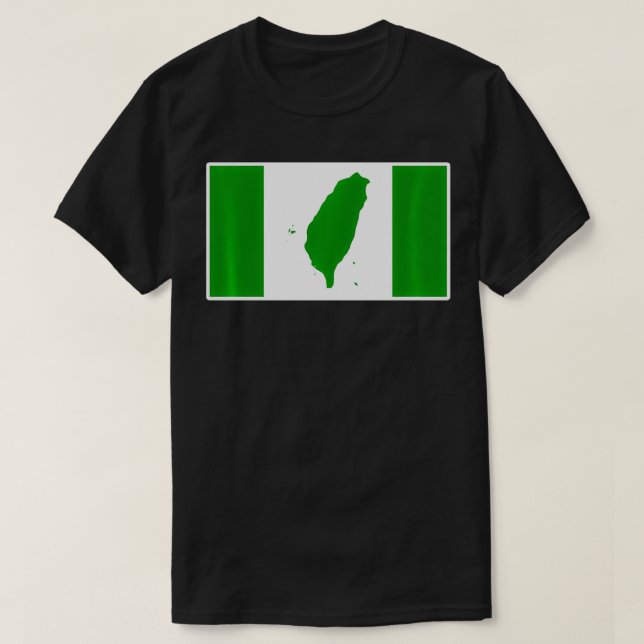 T-shirt Drapeau de l'indépendance de Taïwan (Design devant)