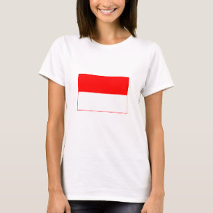 T-shirt Drapeau de l'Indonésie
