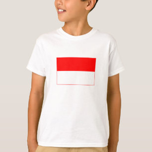 T-shirt Drapeau de l'Indonésie