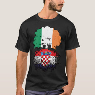 T-shirt Drapeau de l'Ireland Tree Roots
