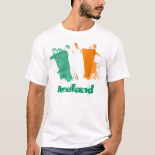 T-shirt drapeau de l'Irlande