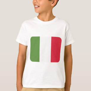 T-shirt Drapeau de l'Italie - gazouillement d'emoji