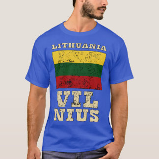 T-shirt Drapeau de Lituanie 1