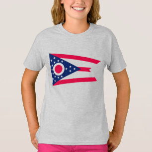 T-shirt Drapeau de l'Ohio : la bannière Buckeye State