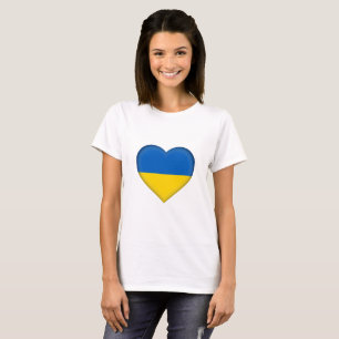 T-shirt Drapeau de l'Ukraine